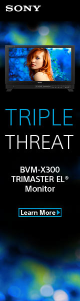 Sony BVM-X300 Trimaster EL monitor