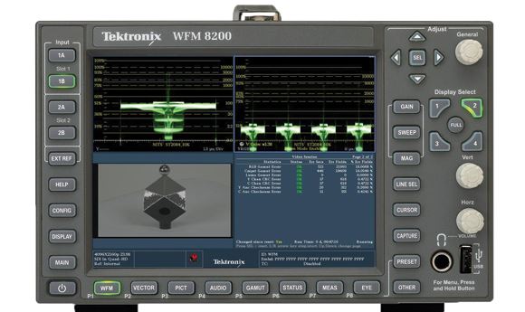 Tektronix features WFM8000 Series 4K HDR waveform monitors at NAB