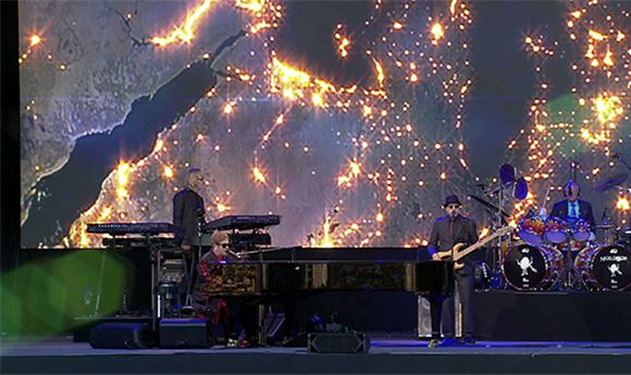 Elton John takes Blackmagic gear on-tour