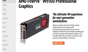 SIGGRAPH 2014: AMD adds to FirePro graphics line-up