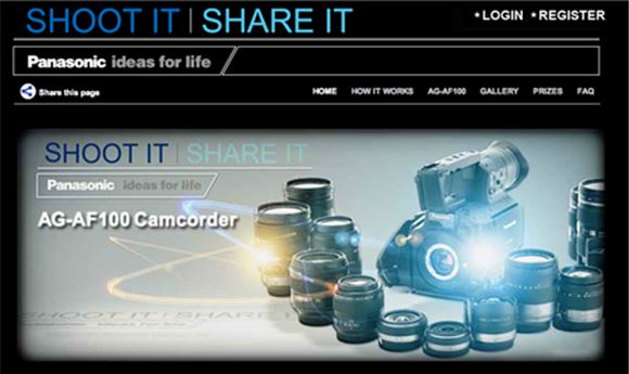 Panasonic announces 'Shoot It. Share It' competition details
