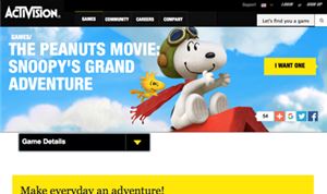 Gasket Studios creates 'Peanuts' animation for Activision games