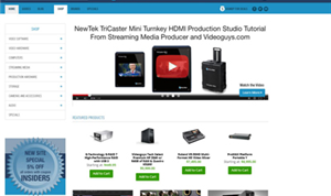 Videoguys.com improves Website, offers discount code