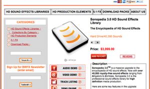 Sound Libraries: Blastwave FX updates Sonopedia