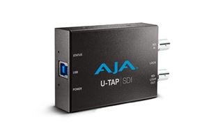 AJA ships USB 3.0 powered U-TAP products