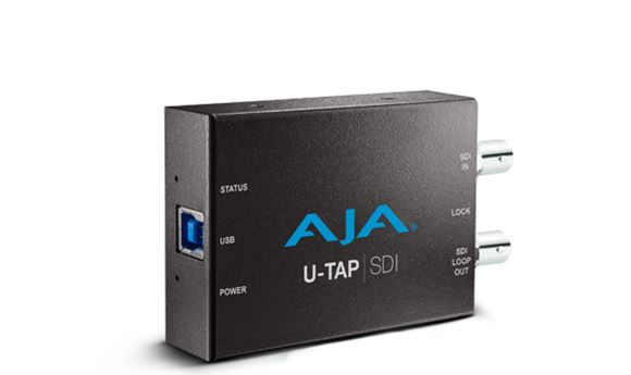 AJA ships USB 3.0 powered U-TAP products