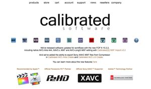 Calibrated Software brings XAVC Intra encoding to Apple's Compressor