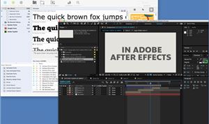 Workflow: Font issues, and how to fix them