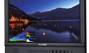 JVC's ProHD monitors suitable for studio & field use