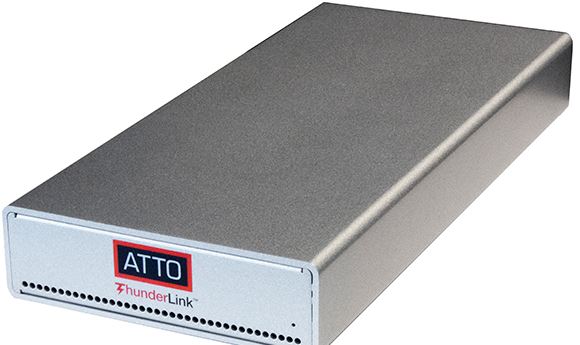 ATTO shipping new Thunderbolt 3 connectivity devices