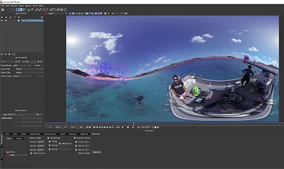 Boris FX showcasing Mocha VR and new VFX plug-in tools