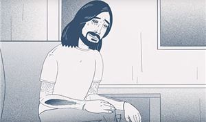 Dave Grohl gets animated over new album