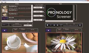 Pronology debuts MP4-based Screener