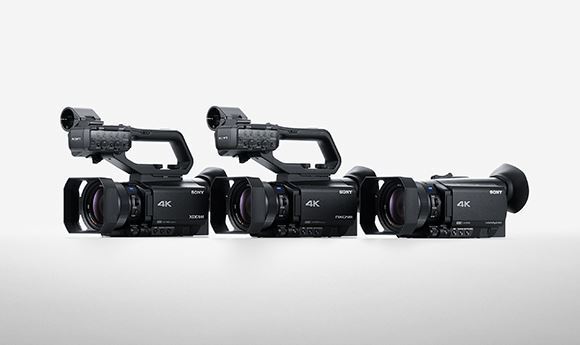Sony debuts new 4K camcorders