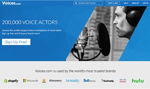 Voices.com to acquire Voicebank.net