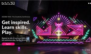 Registration open for October's Adobe Max conference