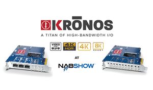 Bluefish444 demos Kronos range of I/O cards