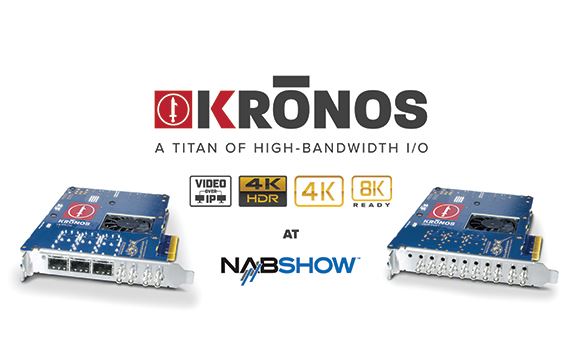 Bluefish444 demos Kronos range of I/O cards