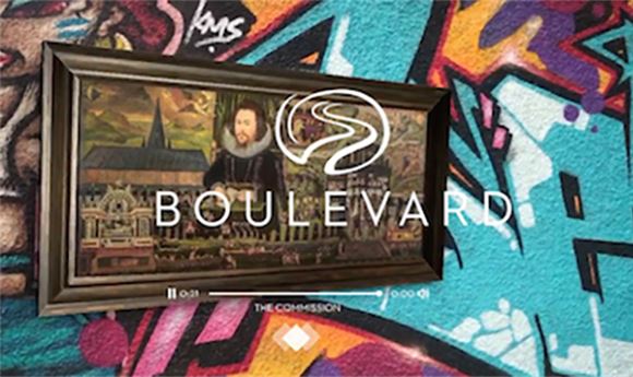 Boulevard Arts & Nice Shoes partner on AR app