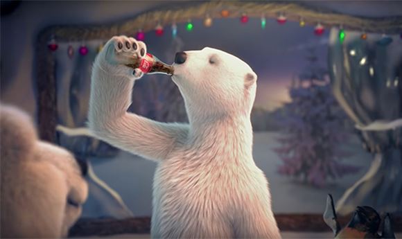 Coke's polar bears turn 25