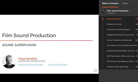 Sound veteran Frank Serafine partners with Pluralsight on training series