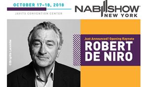 Robert DeNiro to speak at NAB Show New York