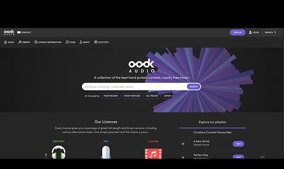 Oook Audio launches royalty free music portal