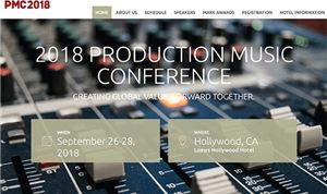 Production Music Conference set for Sept 26-28