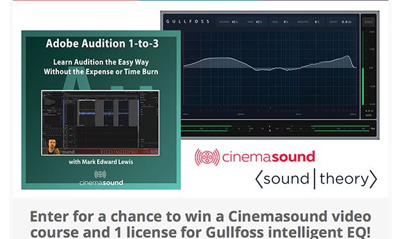 Soundtheory & Cinemasound partner on contest