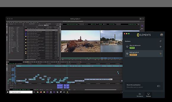 Elements Satellite enables 4K/60fps remote editorial