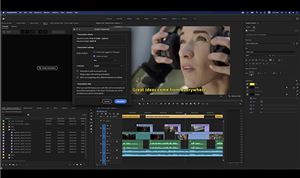 Adobe brings 'speech to text' to Premiere 15.4