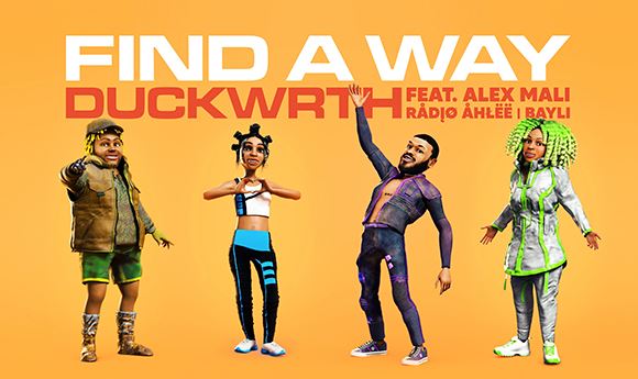 Music Video:  Duckwrth — <I>Find A Way</I> featuring Alex Mali, Radio Ahlee & Bayli