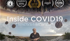 VR: The filmmakers behind the Emmy-nominated <I>Inside COVID19</I>