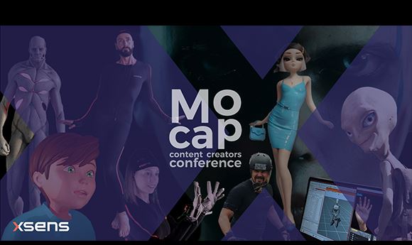 Xsens to present Mocap Content Creators Conference on October 26th