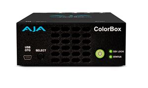 AJA's new ColorBox ensures color accuracy across production pipelines