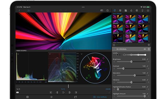 LumaTouch improves color workflow within LumaFusion editing app