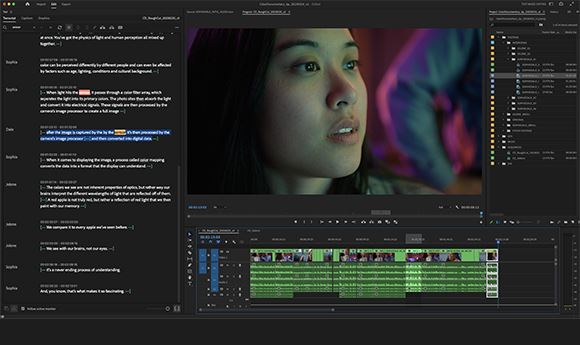 Adobe brings text-based editing to Premiere Pro
