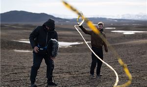 Soundtrack: Capturing Ambisonic environments in Iceland