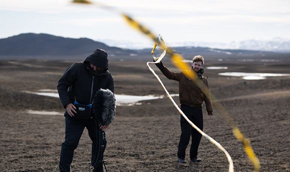 Soundtrack: Capturing Ambisonic environments in Iceland