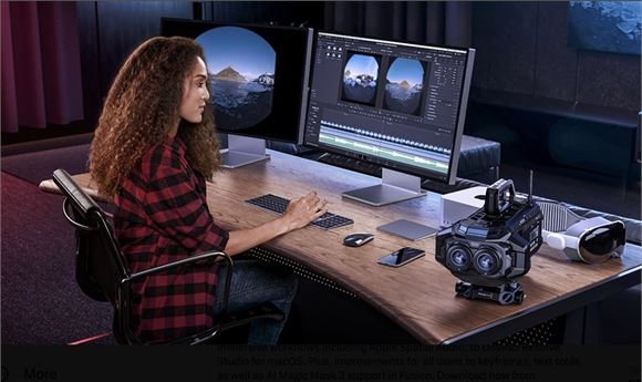 DaVinci Resolve 20.1 now supports Apple Immersive Video workflows