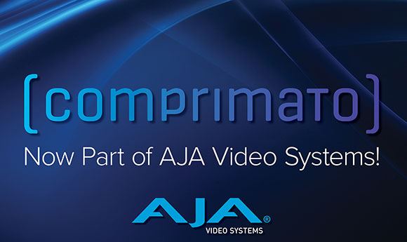 AJA to acquire video encoding software company Comprimato