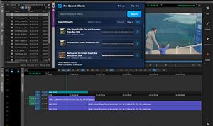 Pro Sound Effects offers native integration with Avid Media Composer