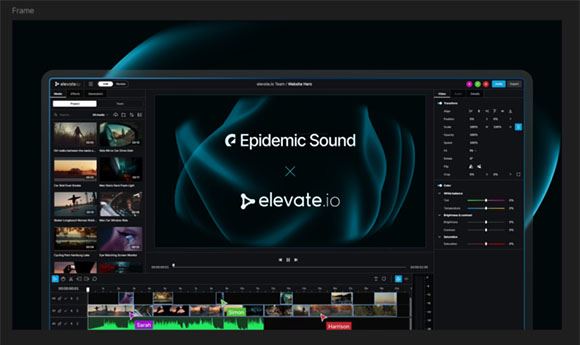 Elevate.io to integrate Epidemic Sound's music catalogue