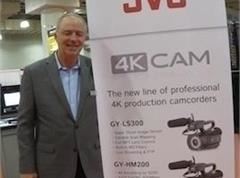 JVC launches three handheld 4K cameras at CCW 2014