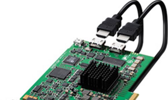 BLACKMAGIC DESIGN DEBUTS DECKLINK HD EXTREME CARD