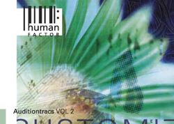 REVIEW: HUMAN FACTOR'S AUDITIONTRACS VOL. 2