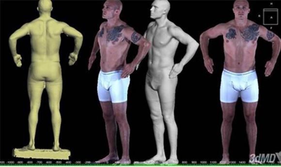 3dMD body scanner offers 360-degree capture