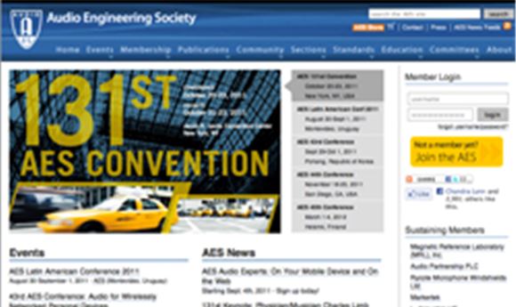 AES announces workshops & tutorials program