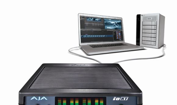 AJA ships Thunderbolt-enabled Io XT