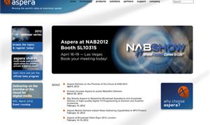 Aspera at NAB with cloud solution